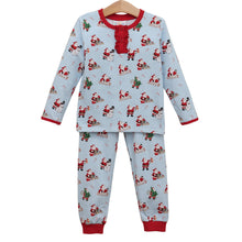 Load image into Gallery viewer, Preorder Jellybean Here Comes Santa Claus Noelle Long Sleeve Set (ETA: October)