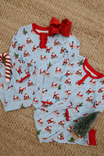 Load image into Gallery viewer, Preorder Jellybean Here Comes Santa Claus Noelle Long Sleeve Set (ETA: October)