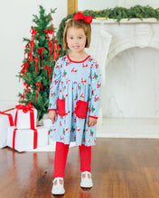Load image into Gallery viewer, Preorder Jellybean Here Comes Santa Claus Reese Pants Set (ETA: October)