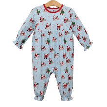 Load image into Gallery viewer, Preorder Jellybean Here Comes Santa Claus Sadie Romper (ETA: October)