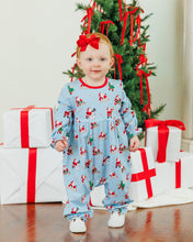 Load image into Gallery viewer, Preorder Jellybean Here Comes Santa Claus Sadie Romper (ETA: October)