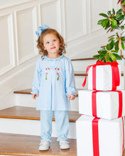 Load image into Gallery viewer, Preorder Jellybean A Classic Christmas Pleat Bloomer Pants Set