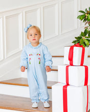 Load image into Gallery viewer, Preorder Jellybean A Classic Christmas Pleat Romper