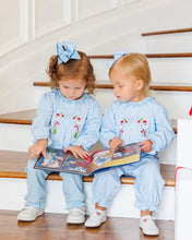 Load image into Gallery viewer, Preorder Jellybean A Classic Christmas Pleat Bloomer Pants Set