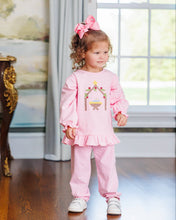 Load image into Gallery viewer, Preorder Jellybean Away In A Manger Ruffle Top
