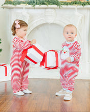 Load image into Gallery viewer, Preorder Jellybean Jolly St. Nick Romper (ETA: October)