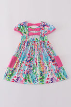 Load image into Gallery viewer, Rainbow Garden Twirl Dress