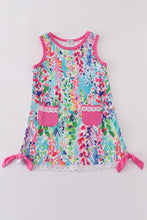 Load image into Gallery viewer, Rainbow Garden Pocket Dress