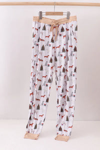 Preorder Christmas Dogs Bamboo Adult Pajama Pants