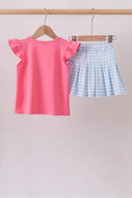 Load image into Gallery viewer, Preorder Pink ABC Skorts Set