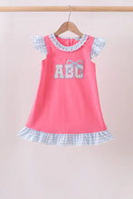 Load image into Gallery viewer, Preorder Pink ABC Ruffle Dress