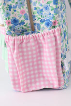 Load image into Gallery viewer, Preorder Floral Character Applique Ruffle Backpack