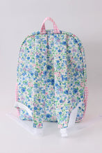 Load image into Gallery viewer, Preorder Floral Character Applique Ruffle Backpack