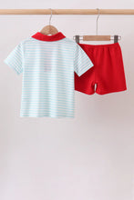 Load image into Gallery viewer, Preorder Red Bus Shorts Set