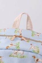 Load image into Gallery viewer, Preorder Blue Dog Embroidered Backpack