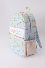 Load image into Gallery viewer, Preorder Blue Dog Embroidered Backpack