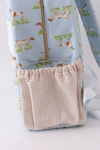 Load image into Gallery viewer, Preorder Blue Dog Embroidered Backpack