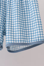 Load image into Gallery viewer, Preorder Blue and White Pocket Shorts Set