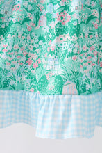 Load image into Gallery viewer, Preorder Cottage Gardens Ruffle Dress