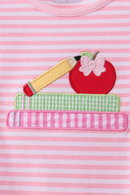 Load image into Gallery viewer, Preorder Pink Apple and Pencil Ruffle Shorts Set
