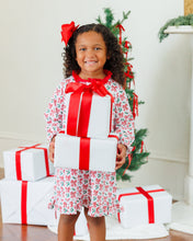 Load image into Gallery viewer, Preorder Jellybean Merry Moments Holly Long Sleeve Dress (ETA: October)