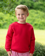 Load image into Gallery viewer, Preorder Jellybean Pullover Fleece Sweatshirt- Red (ETA: October)