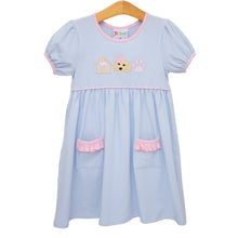 Load image into Gallery viewer, Preorder Jellybean Pups and Paws Ruffle Pocket Dress