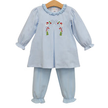 Load image into Gallery viewer, Preorder Jellybean A Classic Christmas Pleat Bloomer Pants Set