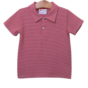 Jellybean Michael Polo- Red Stripe