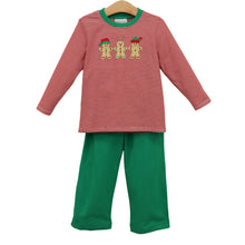 Load image into Gallery viewer, Preorder Jellybean Santa's Sweet Helpers Pants Set (ETA: October)