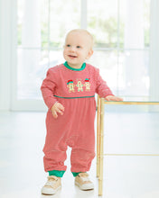 Load image into Gallery viewer, Preorder Jellybean Santa's Sweet Helpers Romper (ETA: October)