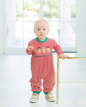 Load image into Gallery viewer, Preorder Jellybean Santa's Sweet Helpers Romper (ETA: October)