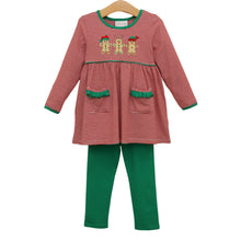 Load image into Gallery viewer, Preorder Jellybean Santa's Sweet Helpers Ruffle Pants Set (ETA: October)