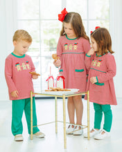 Load image into Gallery viewer, Preorder Jellybean Santa's Sweet Helpers Ruffle Pants Set (ETA: October)