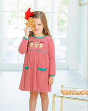 Load image into Gallery viewer, Preorder Jellybean Santa's Sweet Helpers Ruffle Pocket Dress (ETA: October)