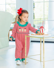 Load image into Gallery viewer, Preorder Jellybean Santa's Sweet Helpers Ruffle Romper (ETA: October)