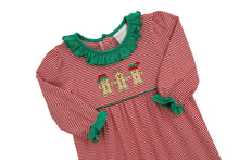 Load image into Gallery viewer, Preorder Jellybean Santa's Sweet Helpers Ruffle Romper (ETA: October)