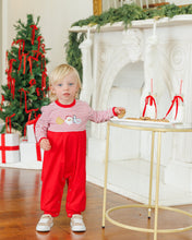 Load image into Gallery viewer, Preorder Jellybean Santa's Treats Romper (ETA: October)