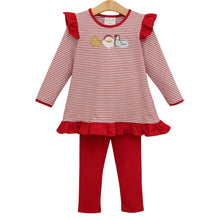 Load image into Gallery viewer, Preorder Jellybean Santa's Treats Ruffle Pants Set (ETA: October)