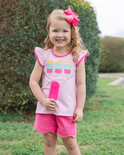Load image into Gallery viewer, Preorder Jellybean Sunshine Pops Scallop Shorts Set