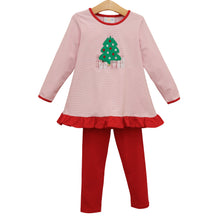 Load image into Gallery viewer, Preorder Jellybean Underneath The Tree Ruffle Pants Set (ETA: October)