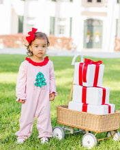 Load image into Gallery viewer, Preorder Jellybean Underneath The Tree Ruffle Romper (ETA: October)