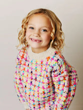 Load image into Gallery viewer, Preorder Rainbow Color Knit Sweater
