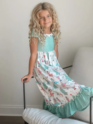 Nutcracker Ruffle Lounge Play Gown