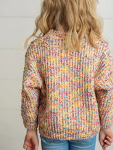 Load image into Gallery viewer, Preorder Rainbow Confetti Textured Crew Neck Sweater