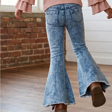 Load image into Gallery viewer, Preorder Faded Flare Denim Jean Pant