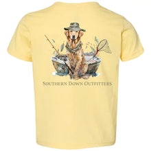 Load image into Gallery viewer, Preorder Dog in Boat Toddler Tee- Butter