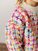 Load image into Gallery viewer, Preorder Rainbow Color Knit Sweater