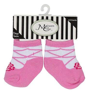 Pink Ballerina Socks