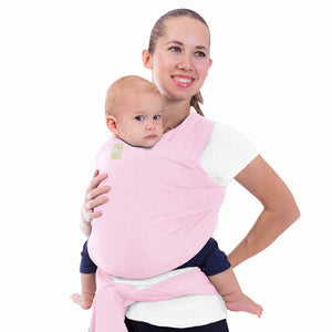KeaBabies Pink Baby Wrap Carrier